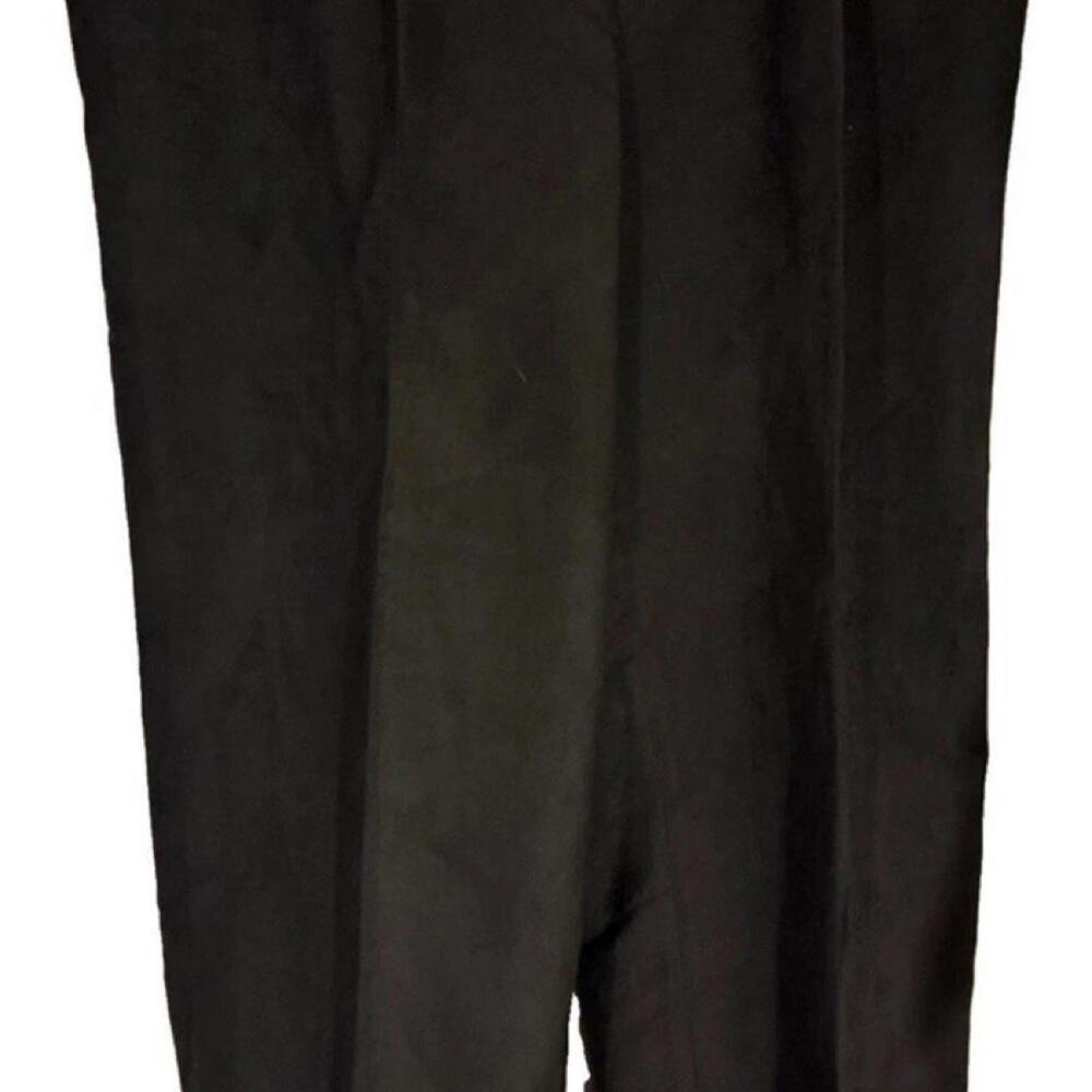 Black Milano Moda pants with white trim